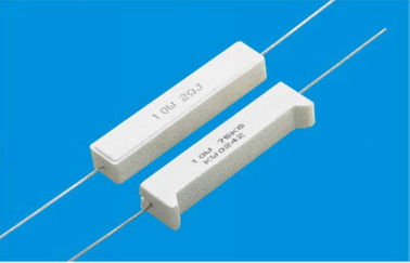 Branco pequeno 2 ohms resistor Cemen de 10 watts para divisores de tensão